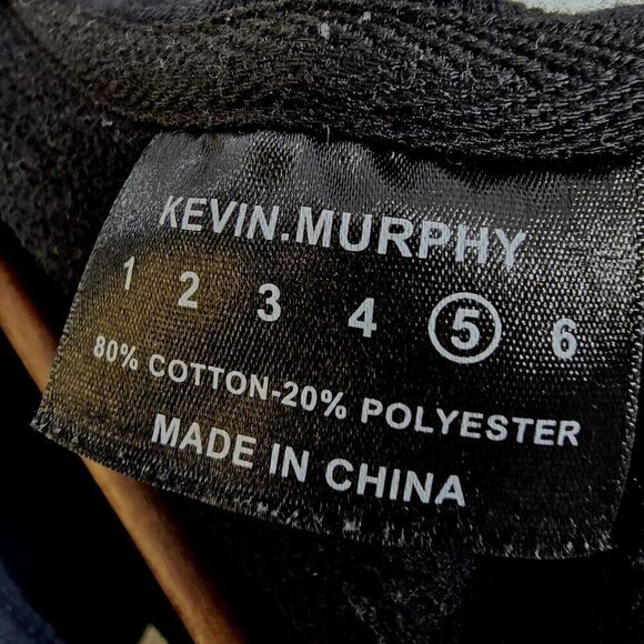 Kevin Murphy Sweatshirt Mens 5 XL Black Crew Neck Pullover - Picture 2 of 10